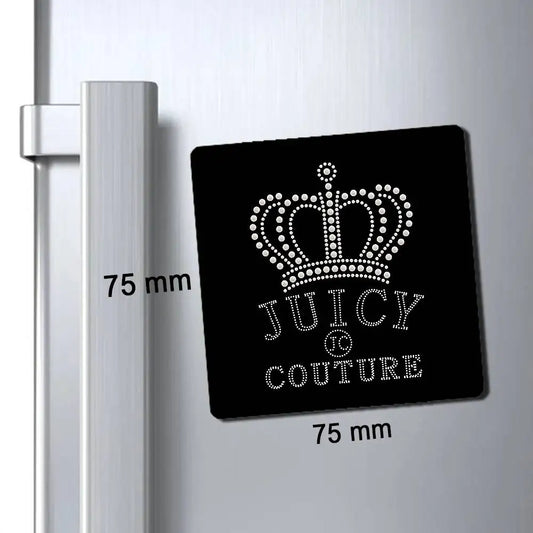 Fashion J-Juicy Cool Couture Photo Fridge Magnet Personalize Refrigerator Holiday Decor For Friends Gift Vibrant Print Quality